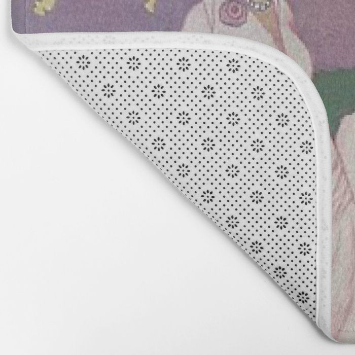 Vintage Magazine Art Cover Paris Fashion Beauty Magazine Bath Mat Gallery Image 2