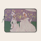Vintage Magazine Art Cover Paris Fashion Beauty Magazine Laptop Sleeve Gallery Image 1