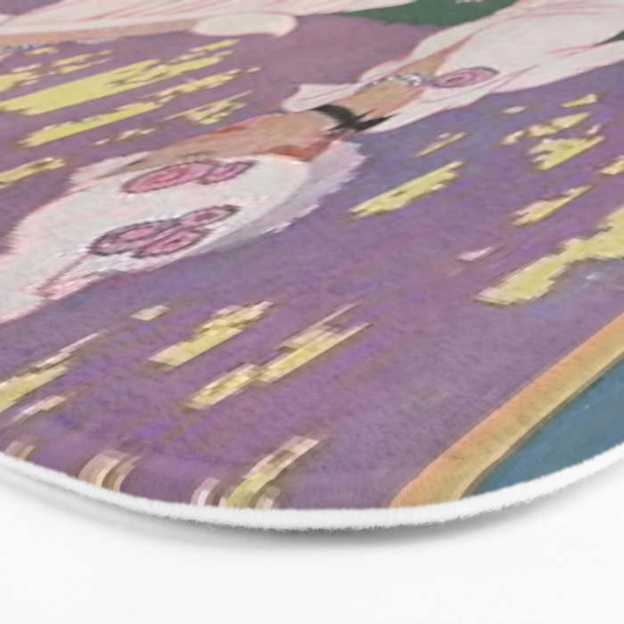 Vintage Magazine Art Cover Paris Fashion Beauty Magazine Bath Mat Gallery Image 3