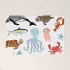 Sea Change: Ocean Animals Welcome Mat Gallery Image 1