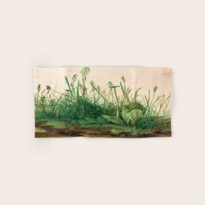 Albrecht Dürer The Great Piece of Turf ,1503 Bath Towel Gallery Image 1