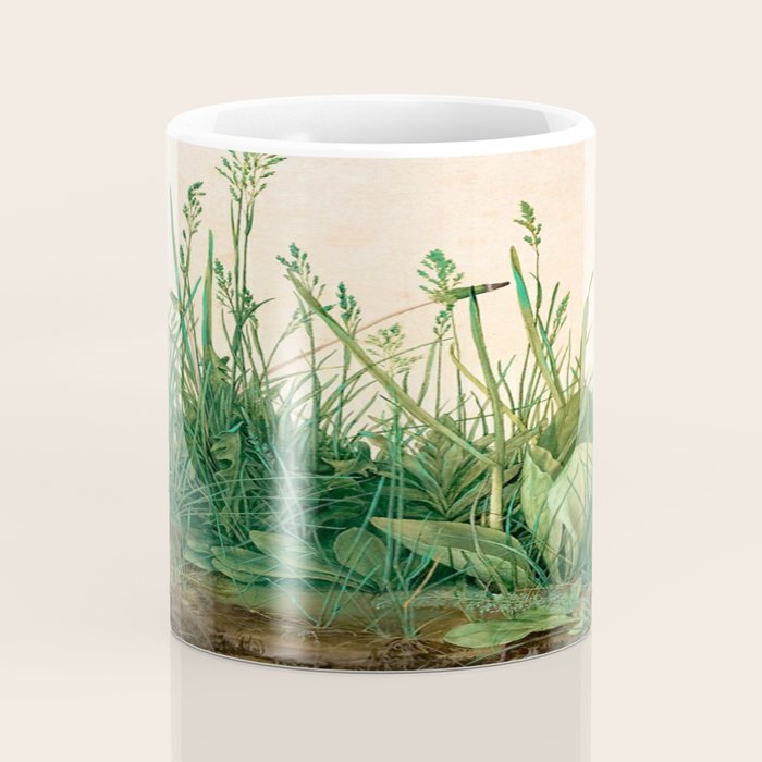 Albrecht Dürer The Great Piece of Turf ,1503 Coffee Mug Gallery Image 4