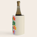 Symmetrical Flowers 1 Wine Chiller Gallery Image 3