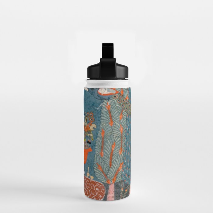 Women In The Forest Indian Painted Illustration Water Bottle Gallery Image 2