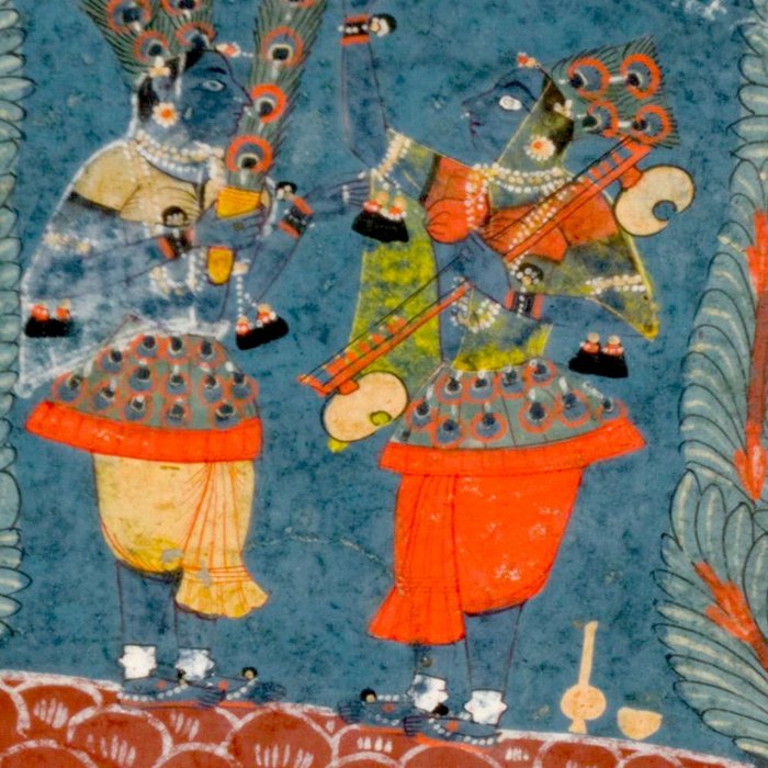 Women In The Forest Indian Painted Illustration Coffee Mug Gallery Image 2