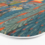 Women In The Forest Indian Painted Illustration Bath Mat Gallery Image 3