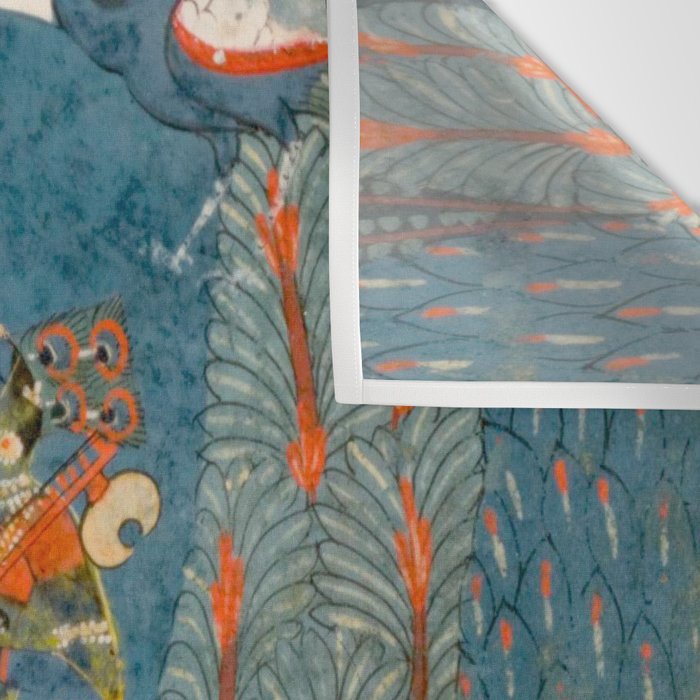 Women In The Forest Indian Painted Illustration Wall Tapestry Gallery Image 3