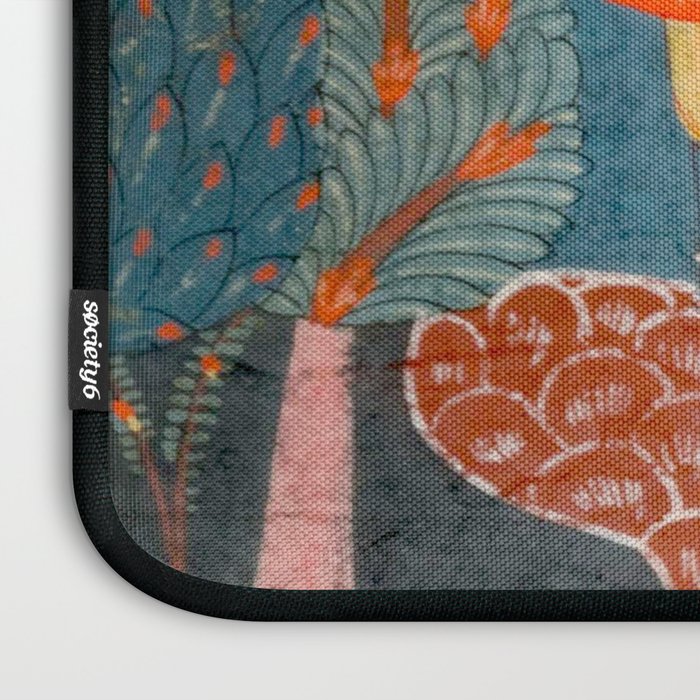 Women In The Forest Indian Painted Illustration Laptop Sleeve Gallery Image 3