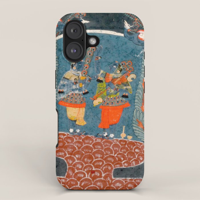 Women In The Forest Indian Painted Illustration iPhone Case Gallery Image 1