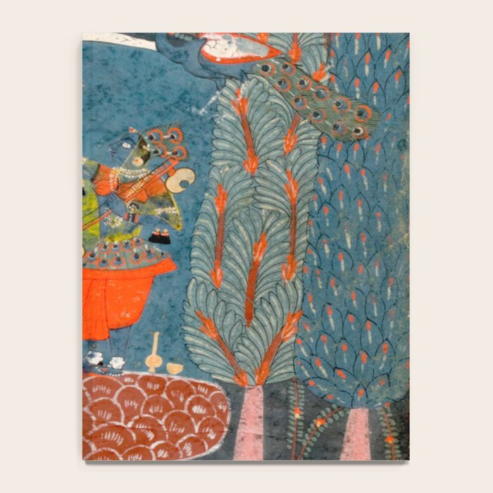 Women In The Forest Indian Painted Illustration Notebook Gallery Image 4
