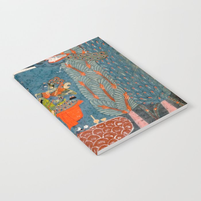 Women In The Forest Indian Painted Illustration Notebook Gallery Image 2
