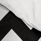 Chevron Black & White Comforter Gallery Image 4