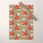 Sloth Wrapping Paper Gallery Image 1
