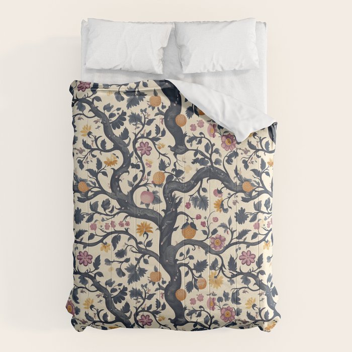 Romantic Botanica Autumn Whimsy Comforter Gallery Image 6