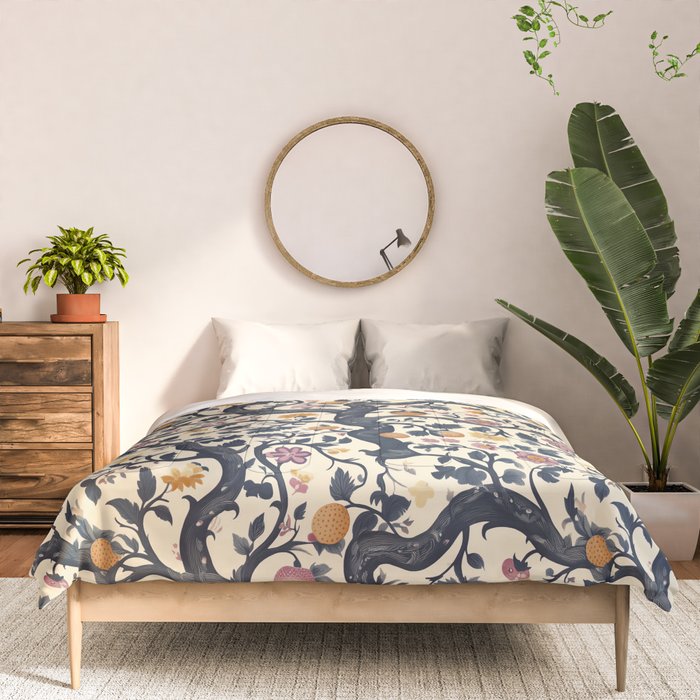 Romantic Botanica Autumn Whimsy Comforter Gallery Image 3