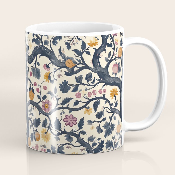 Romantic Botanica Autumn Whimsy Coffee Mug Gallery Image 1