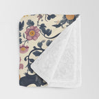 Romantic Botanica Autumn Whimsy Throw Blanket Gallery Image 3