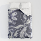 Marble indigo Comforter Gallery Image 6