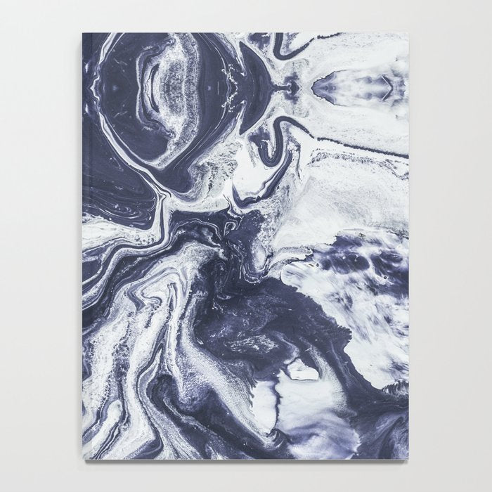 Marble indigo Notebook Gallery Image 4
