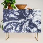 Marble indigo Credenza Gallery Image 1