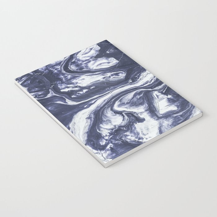 Marble indigo Notebook Gallery Image 3