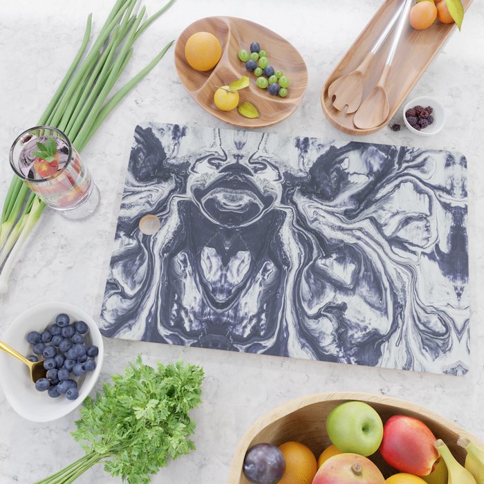 Marble indigo Cutting Board Gallery Image 2