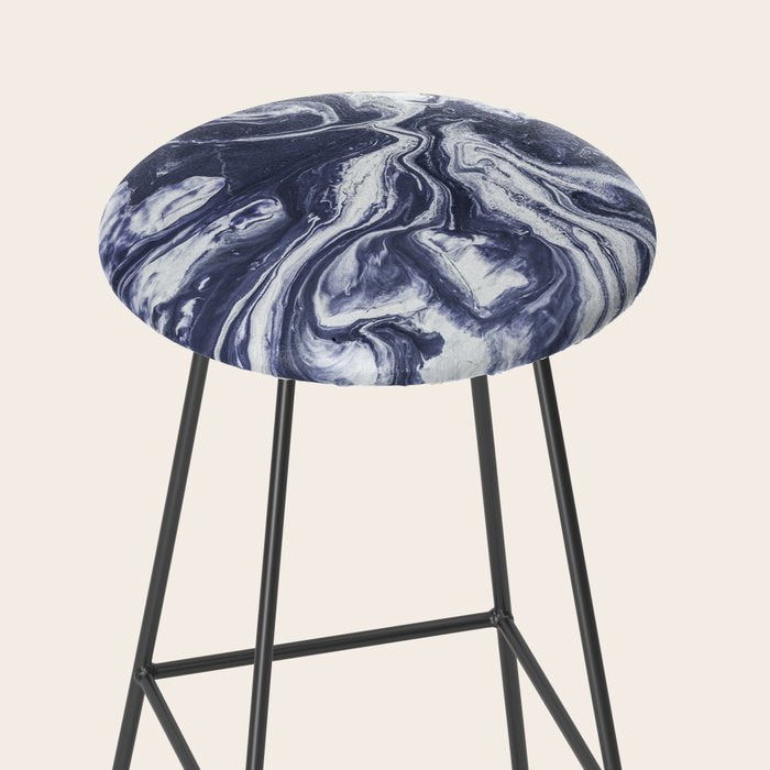 Marble indigo Stool Gallery Image 2