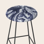 Marble indigo Stool Gallery Image 2