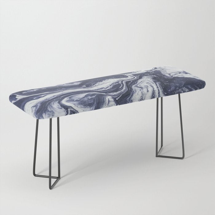 Marble indigo Bench Gallery Image 1