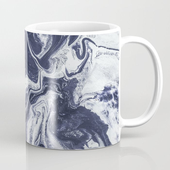 Marble indigo Coffee Mug Gallery Image 1