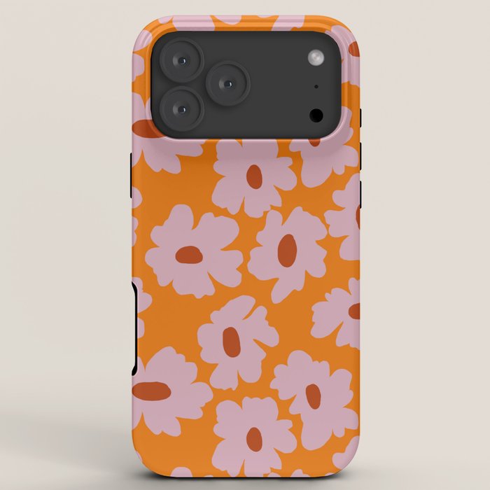 Lazy Pink floral  iPhone Case Gallery Image 8