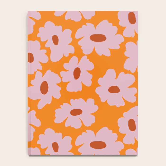 Lazy Pink floral  Notebook Gallery Image 4