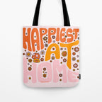 Happiest at Home Tote Bag Gallery Image 1