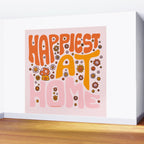 Happiest at Home Wall Mural Gallery Image 2