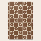 flower check âÂ all over chocolate Cutting Board Gallery Image 1