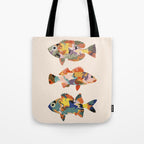 Colorful fish Tote Bag Gallery Image 1