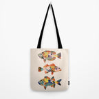 Colorful fish Tote Bag Gallery Image 2