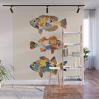 Colorful fish Wall Mural Gallery Image 1