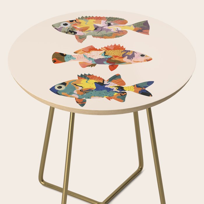 Colorful fish Side Table Gallery Image 2