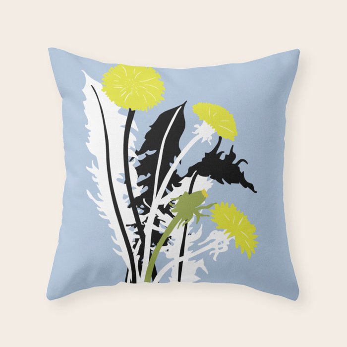 Flower Market Berlin Throw Pillow Gallery Image 6