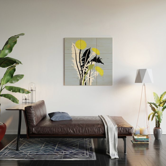 Flower Market Berlin Wood Wall Art Gallery Image 2