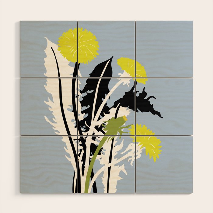 Flower Market Berlin Wood Wall Art Gallery Image 1