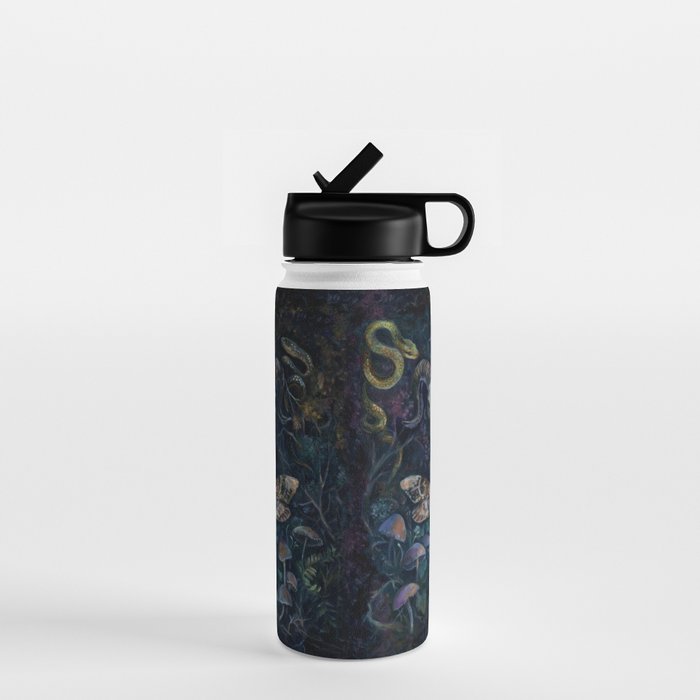 Death Moth Goat Skull Water Bottle Gallery Image 1