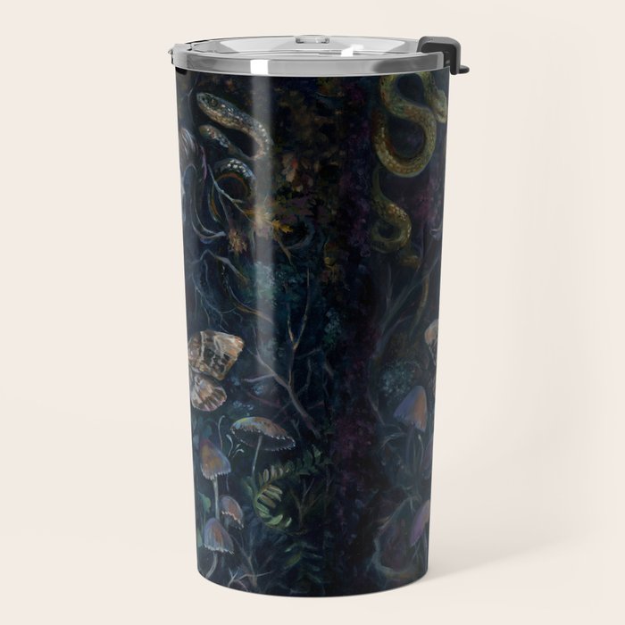 Death Moth Goat Skull Travel Mug Gallery Image 2