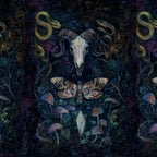 Death Moth Goat Skull Coffee Mug Gallery Image 2