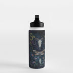 Death Moth Goat Skull Water Bottle Gallery Image 3