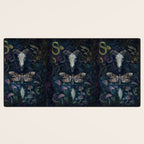 Death Moth Goat Skull Desk Mat Gallery Image 3