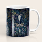 Death Moth Goat Skull Coffee Mug Gallery Image 1