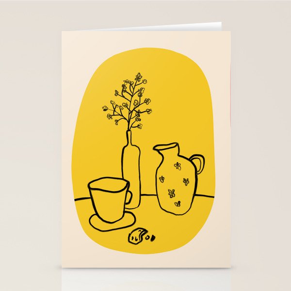 WARM SUMMER EVENING DOING NOTHING WITH TEA Stationery Card Gallery Image 2