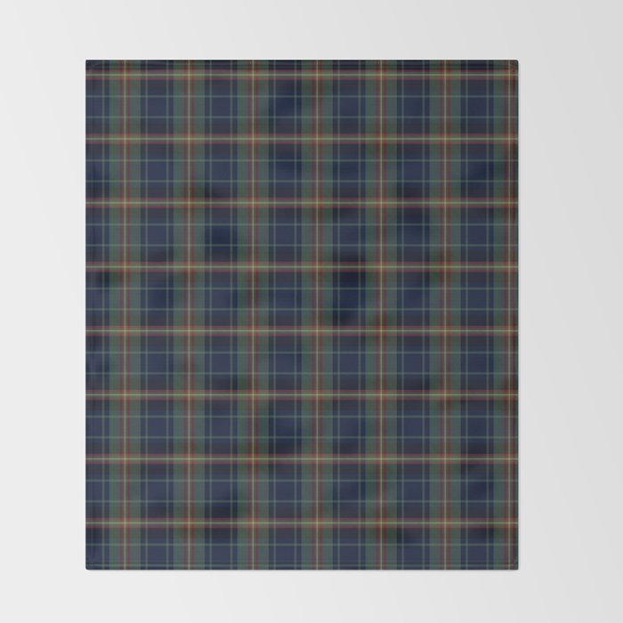 Queen of Tartan 4 Throw Blanket Gallery Image 2
